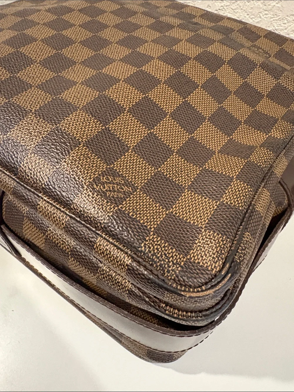 Louis Vuitton LV Crossbody bag  Naviglio Brown Damier